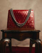 -SPECIAL- "GUCCI" 2010's-20's Collectible gucci garden embellished leather dionysus chain shoulder bag