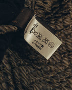 "PRADA" 90's-00's Quilted wool tailored jacket