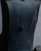 "YELLO" Lace up suede like stiletto heel knee-high boots