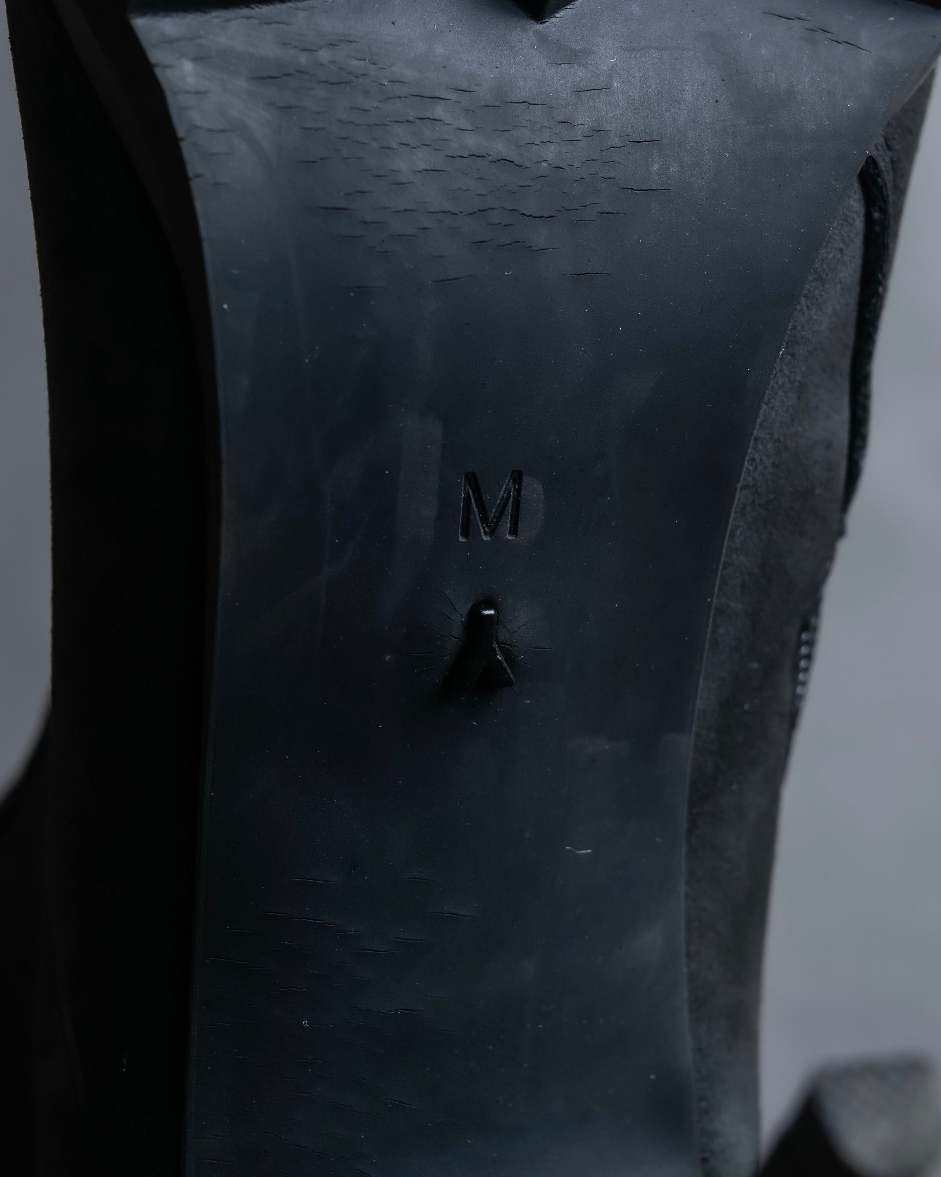 "YELLO" Lace up suede like stiletto heel knee-high boots