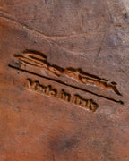 "Santoni" Gradient color leather derby shoes"