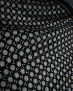 “CHANEL” 90’s-00’s Camellia logo silk scarf