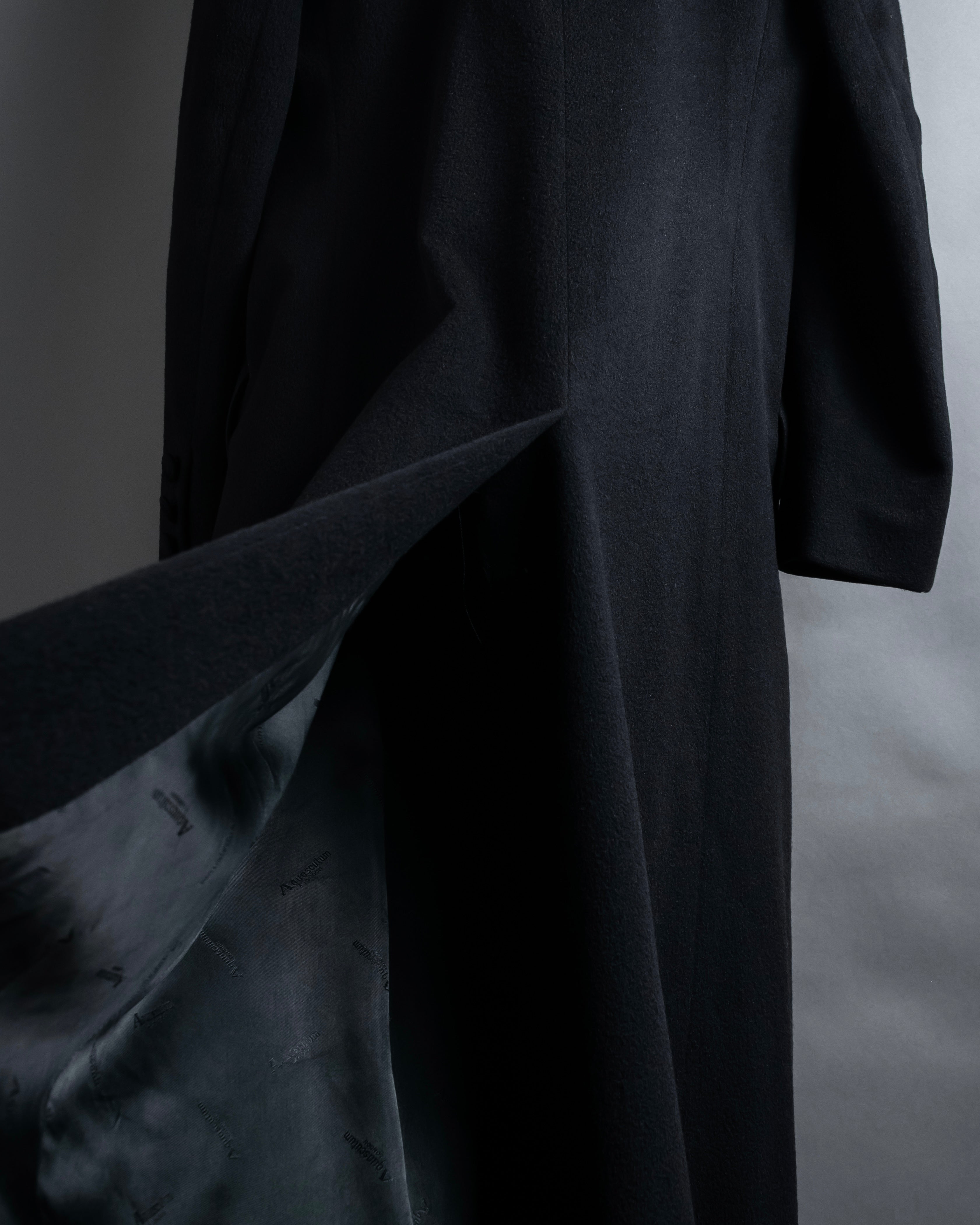 "Aquascutum" Elegantly tailored double-breasted long chester coat