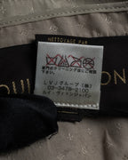 "LOUIS VUITTON" 00's Marc Jacobs period double-breasted suede coat
