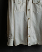 "GUCCI" Flap pocket design band collar shirt jacket