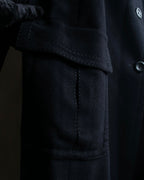 "Max Mara" Double-breasted 2way collar maxi length coat