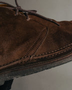-SPECIAL- “HERMÈS” 1998-2003 Suede square toe chukka boots