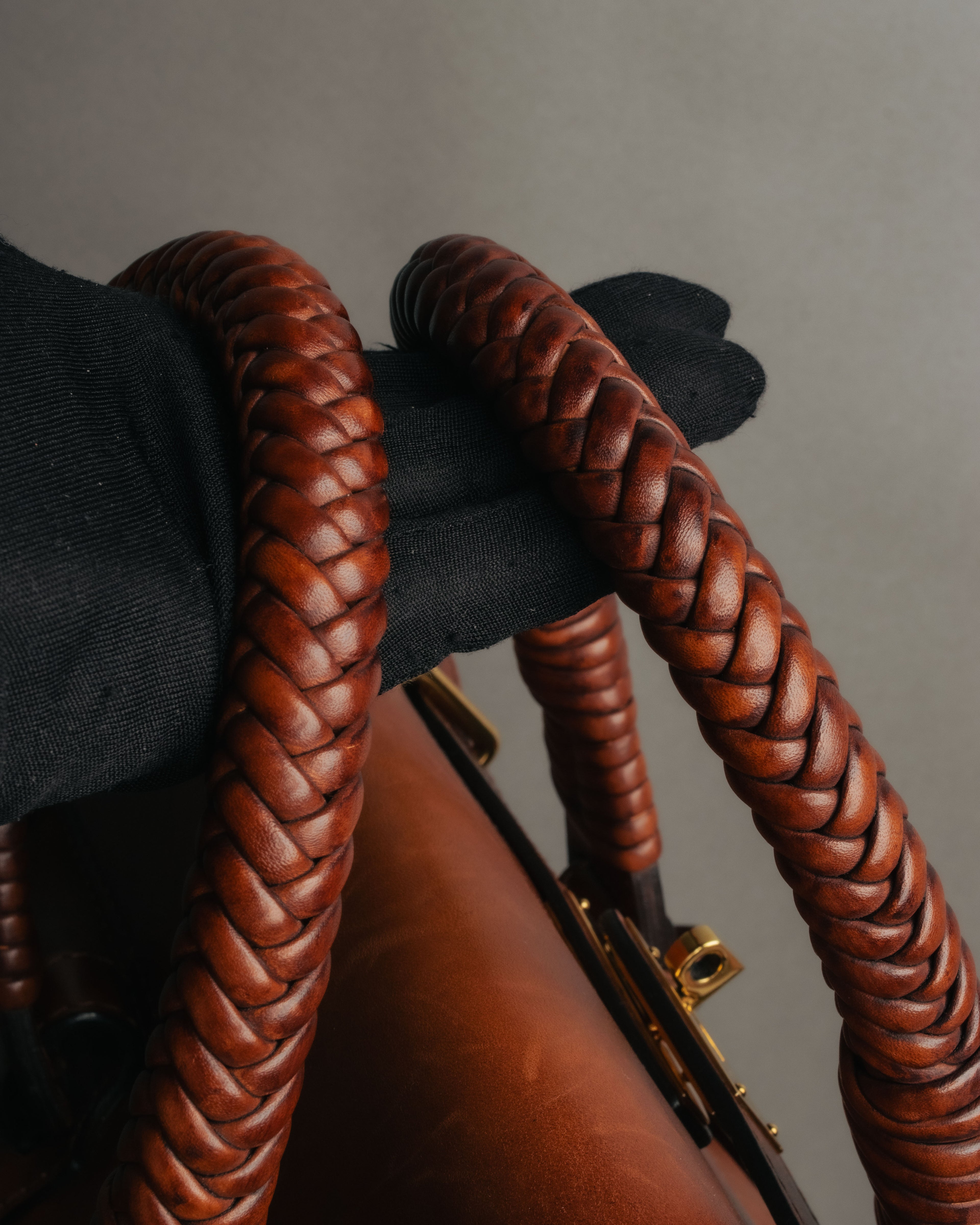 -SPECIAL- “GUCCI” 2016-2021 Archive inspired braided leather top handle bag