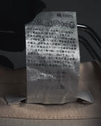 "CELINE" 00’s Piped ruffle silk blouse