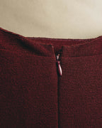 “BOTTEGA VENETA” 10’s Sculptural flutter sleeve wool dress