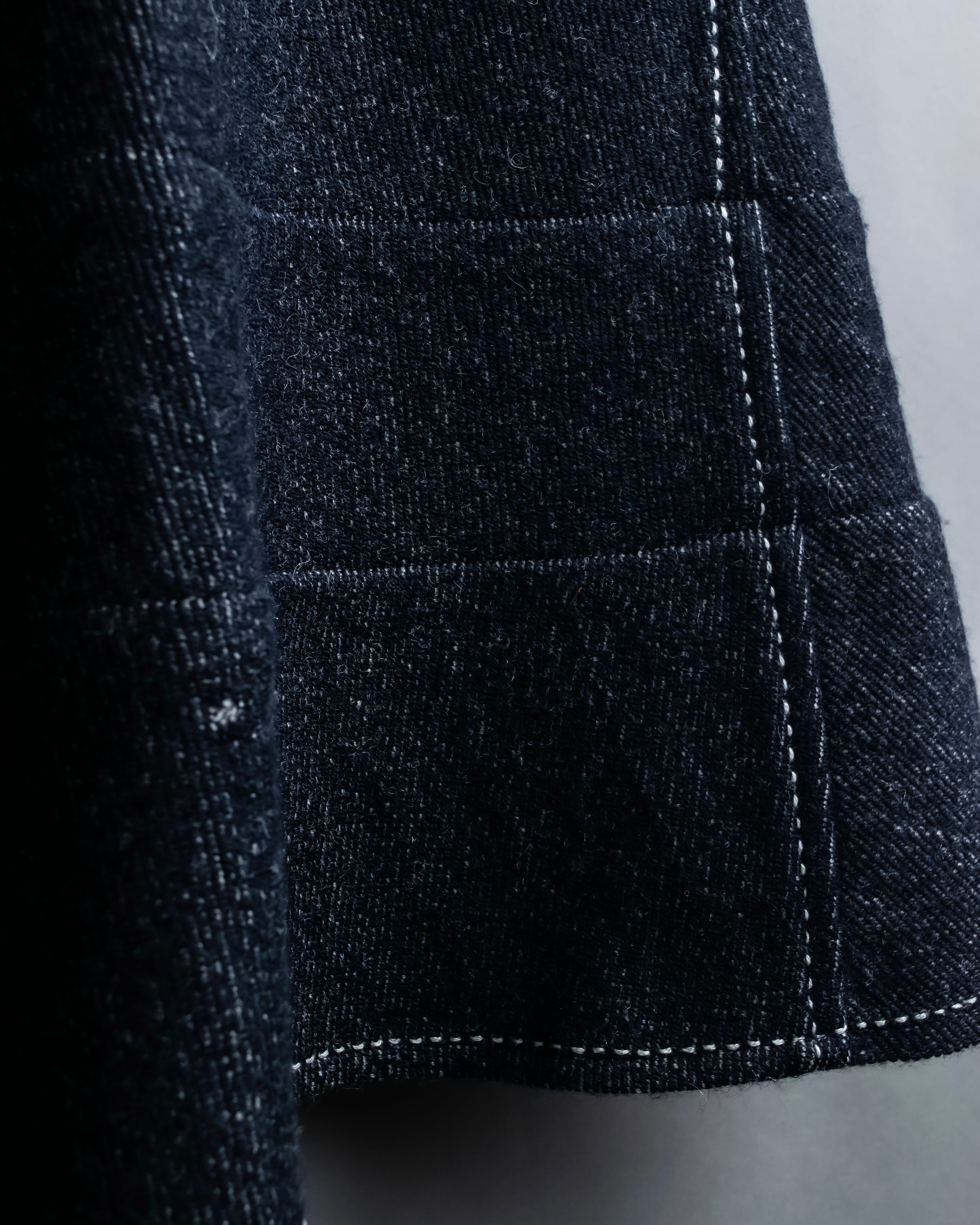 "tricot COMME desGARCONS" Flared silhouette wool cropped skirt