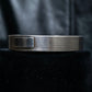 "GUCCI" Border motif silver bangle