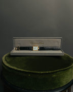 -SPECIAL- "Christian Dior" 90's Classic square quartz watch with Roman dial