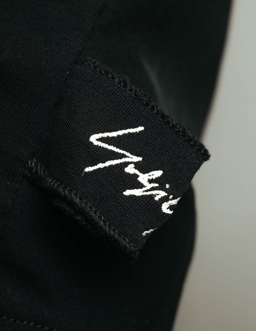 "Y's" Minimal black maxi skirt