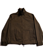 VINTAGE/ Short Length Cotton Jacket Brown