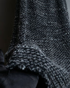 "Dolce &amp; Gabbana" Tweed raw edge flared skirt