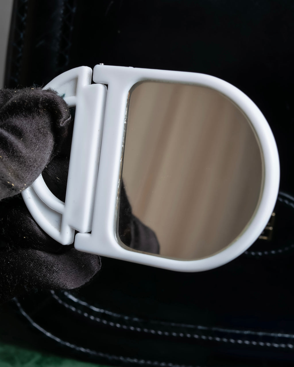 "GIVENCHY SACS" Logo parts design leather combination shoulder bag