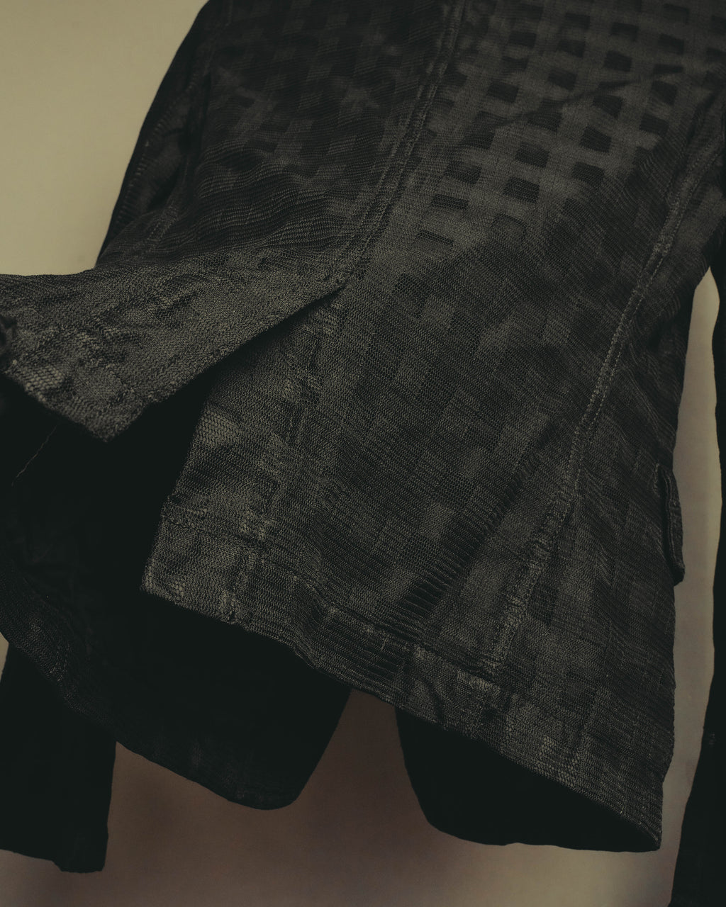 "COMME des GARÇONS COMME des GARÇONS" 13AW Textured three-button blazer