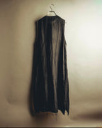 -SPECIAL- "Y's" 21SS Textured sleeveless long vest