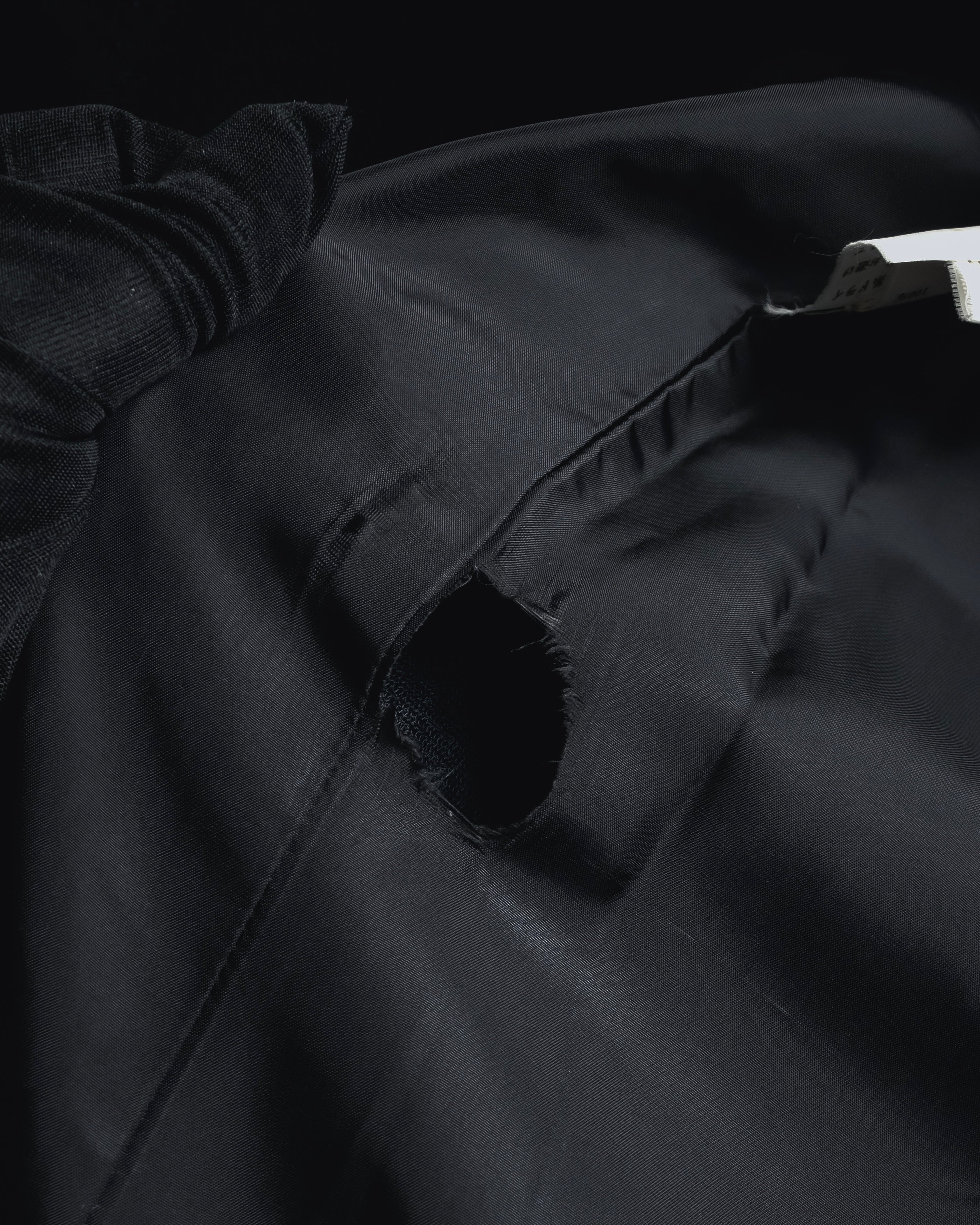 “JUNYA WATANABE” 97AW Textured wool single-breasted coat