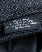 "PRADA" Heather gray wool narrow neck tie