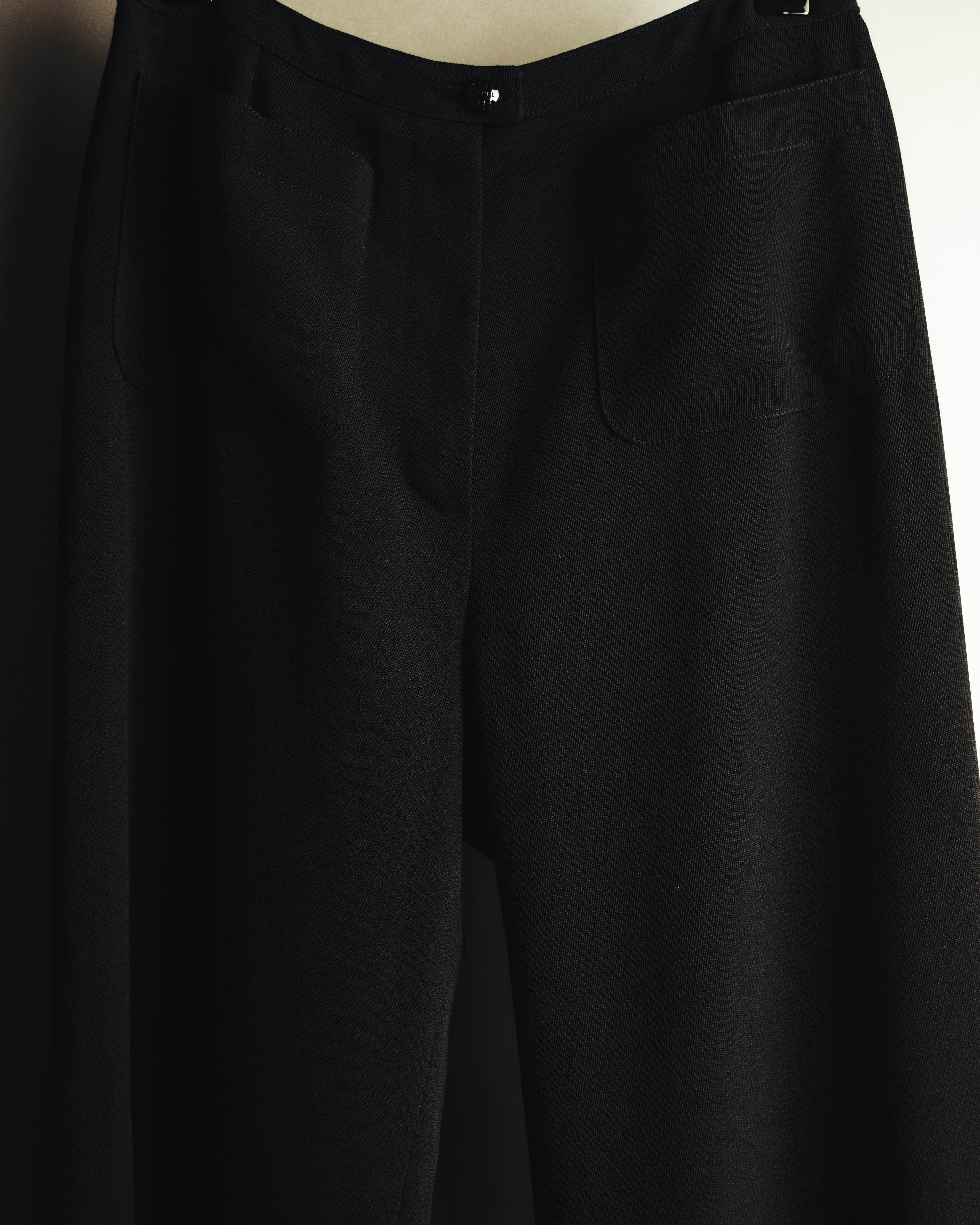 -SPECIAL- "CHANEL" 99SS  Dramatic wide-leg trousers