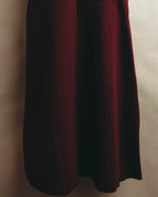 “BOTTEGA VENETA” 10’s Sculptural flutter sleeve wool dress
