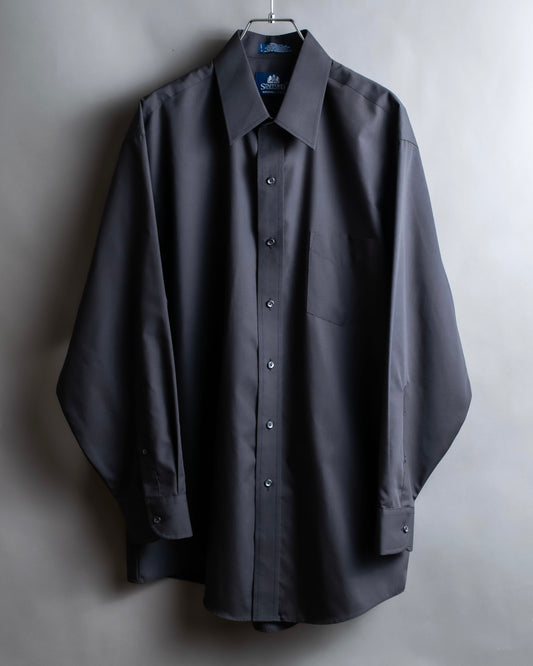 "STAFFORD" Beautiful glossy regular collar shirt