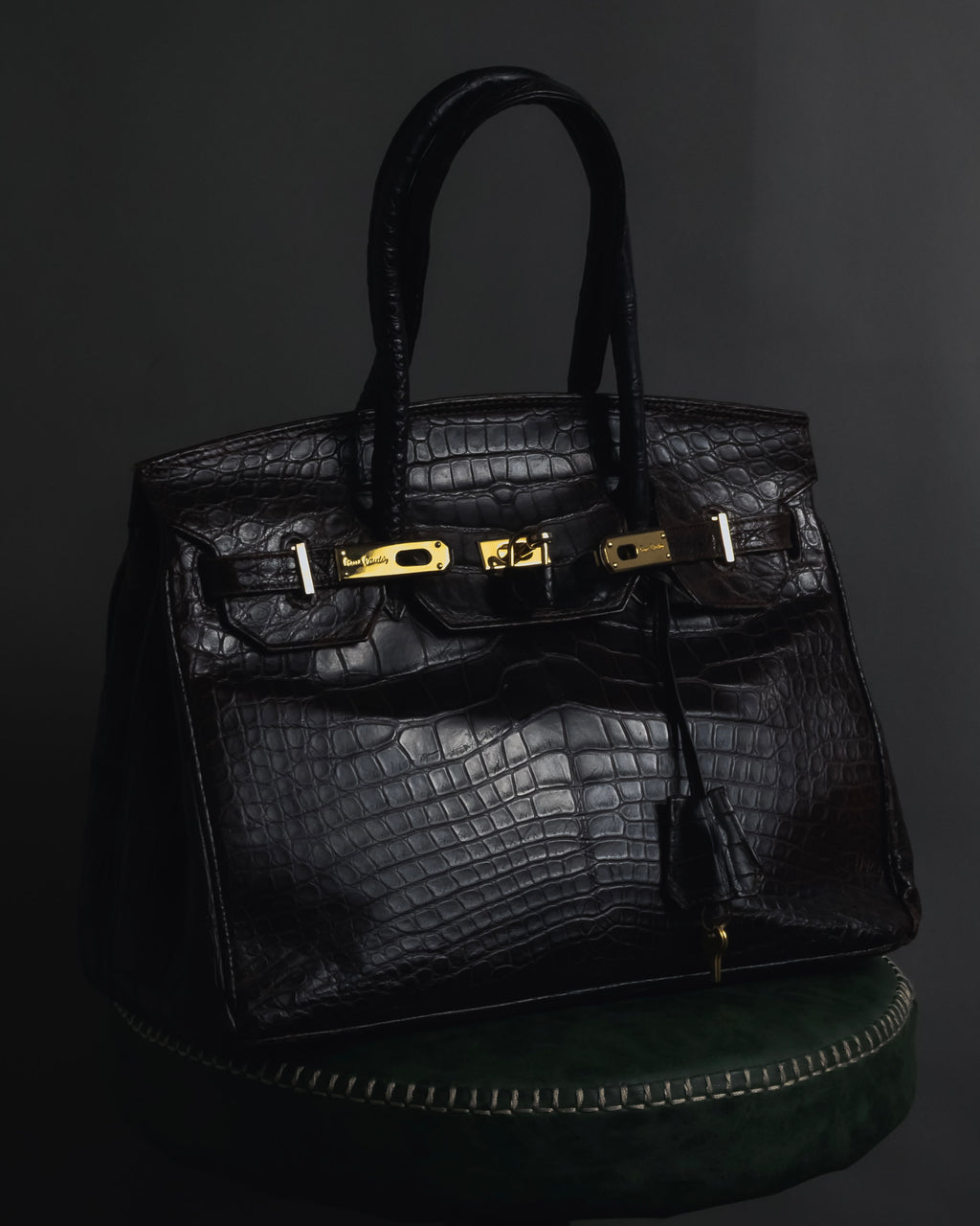 -SPECIAL- "Pierre Cardin"
90’s real crocodile leather top handle bag