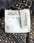 "FENDI" Geometric pattern logo printed shirt