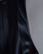 "GIORGIO ARMANI" Deep satin backed tailored wool vest