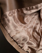 "LOEWE" Camel brown leather tailored jacket