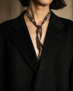 "BELLUMORE／ANTONIO FUSCO"
Fly front 100% cashmere chester coat