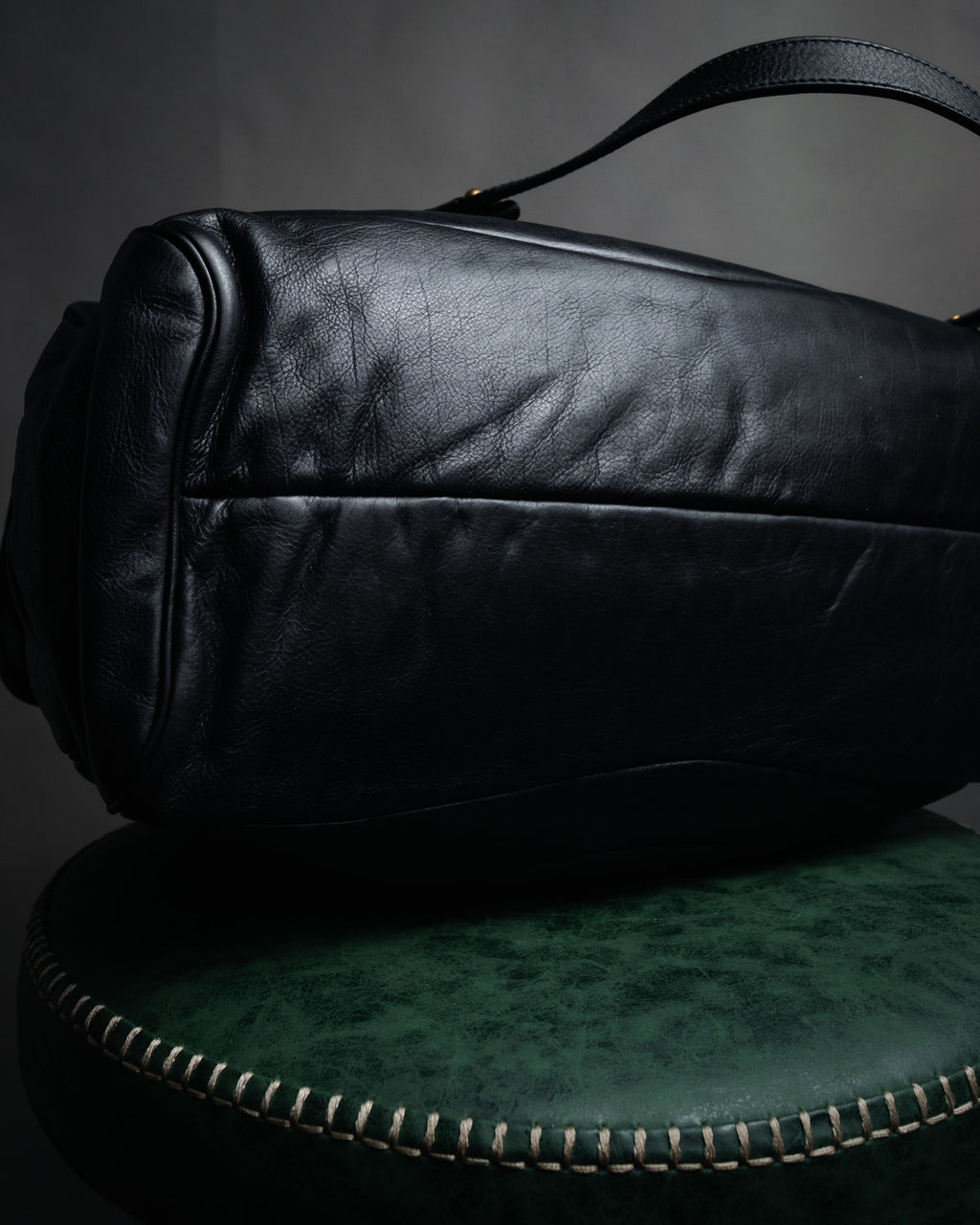 –SPECIAL– “DOLCE & GABBANA” 00’s-10’s Miss orient padlock leather satchel