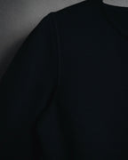 "HERMES" 00’s Minimal wool cashmere crewneck knit