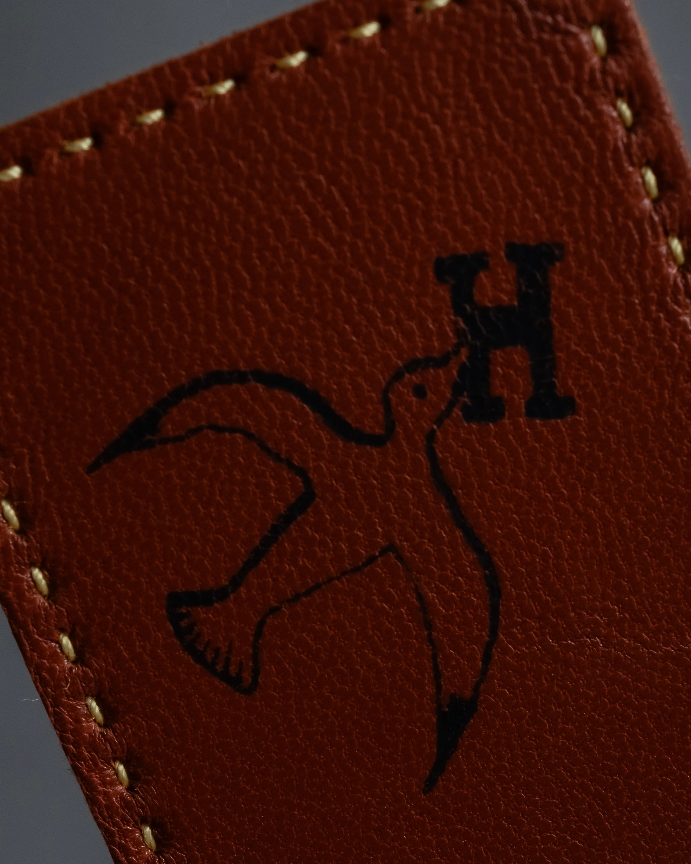 -MOOD Christmas Collection-
"HERMES" 00's Iconic symbol graphic design eather bookmark