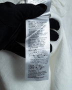 "GUCCI" Michele period ruffle round collar linen pullover shirt