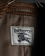 "Burberrys" 80’s-90’s Belted tweed check coat