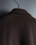 "Vintage 100% pure cashmere long chester coat"