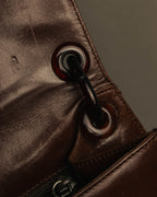 “PRADA” 2000’s Minimal leather shoulder bag