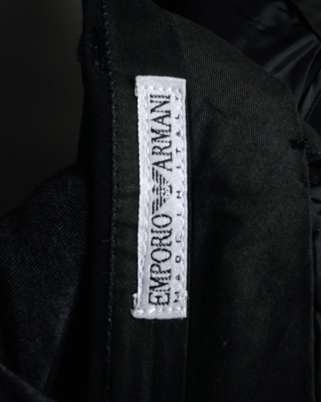 “EMPORIO ARMANI” 90’s-00’s High-waisted wide slacks