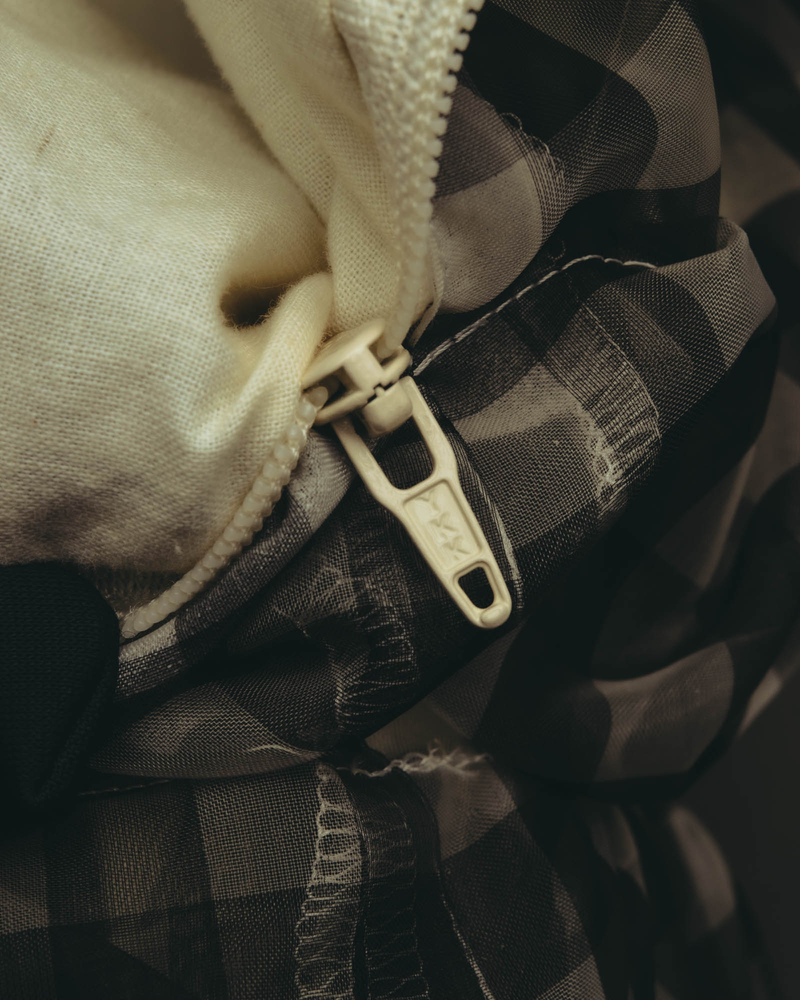 -SPECIAL- "tricot COMME des GARÇONS" 07SS Gingham check sheer tiered ruffle skirt