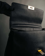 -SPECIAL- “BALENCIAGA” 2013-17 Le dix mixed leather shoulder bag