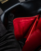 "CELINE" Ringlock design leather hand bag