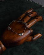 "Tiffany&Co" Beans motif silver bracelet