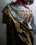 "MAISON MARGIELA" 20AW reconstructed tulle docking trench coat