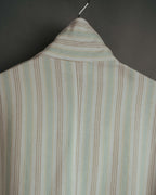 -MOOD Vintage Collections-
80’s-90’s Multi stripe relaxed jacket