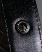 "BOTTEGA VENETA" Intrecciato technique leather belt