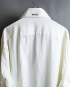 "COOGI" Double collar distinctive buttons relaxed shirt