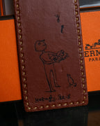 -MOOD Christmas Collection-
"HERMES" 00's Iconic symbol graphic design eather bookmark